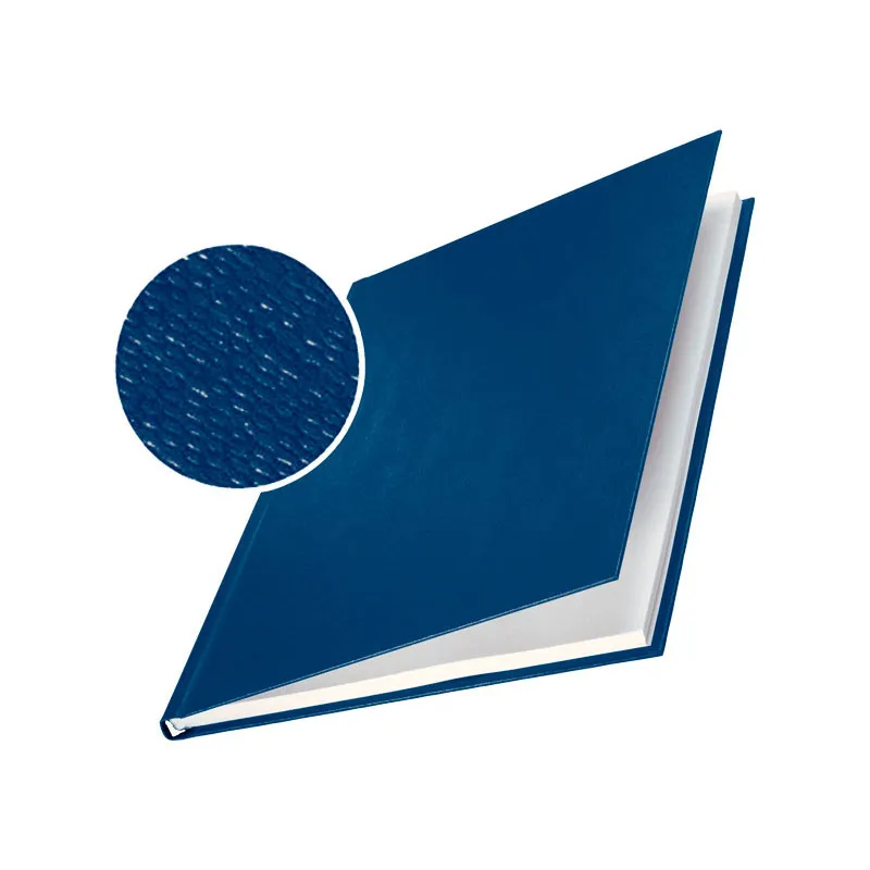 Tapa Rígida Esselte Channel 24,5 mm Azul (Pack de 10 unidades)