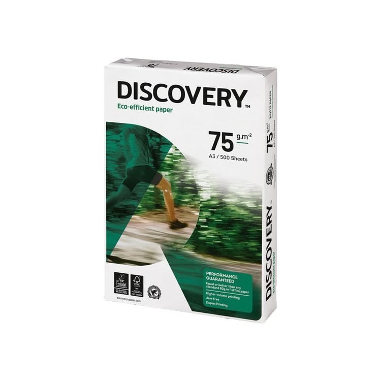 Papel fotocopiadora multifunción extra 75g Discovery A3 297x420mm