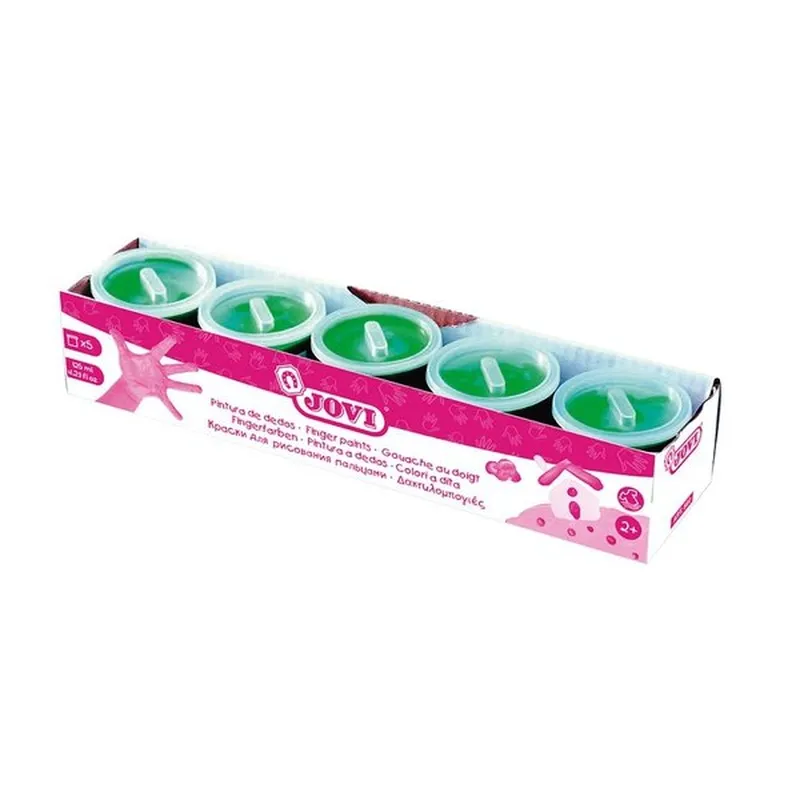 Pintura a dedos Jovi 125ml Naranja