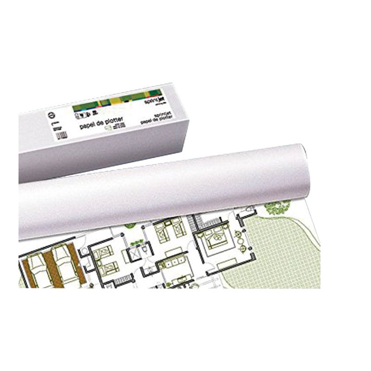 Papel para plotter opaco 90g 61cmx50m