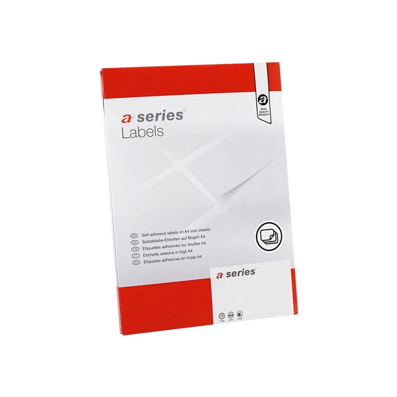 Etiquetas para láser-inkjet A4 70  x 25,4 mm (Pack de 100 hojas)