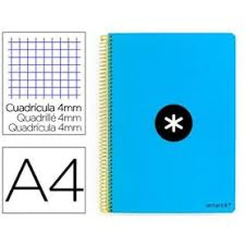Cuaderno Espiral de Cuadros A4 Antartik