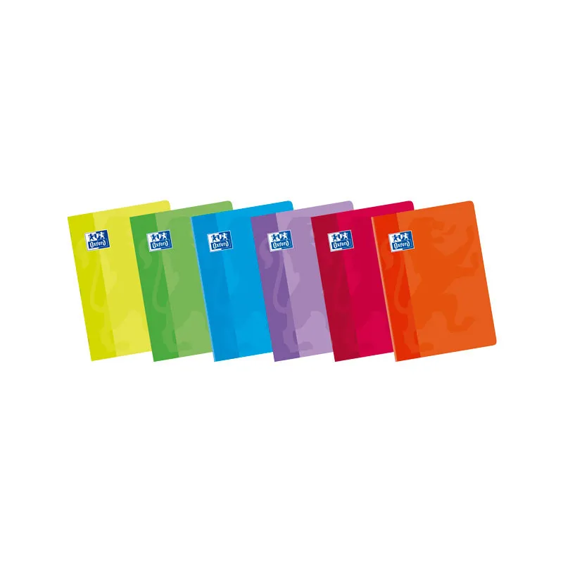 Cuaderno Oxford Grapado A4 Cuadriculado Liso (48 hojas)