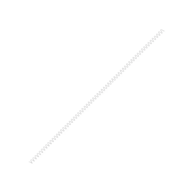 Espirales Metálicas Blancas 8 mm (Pack de 100)