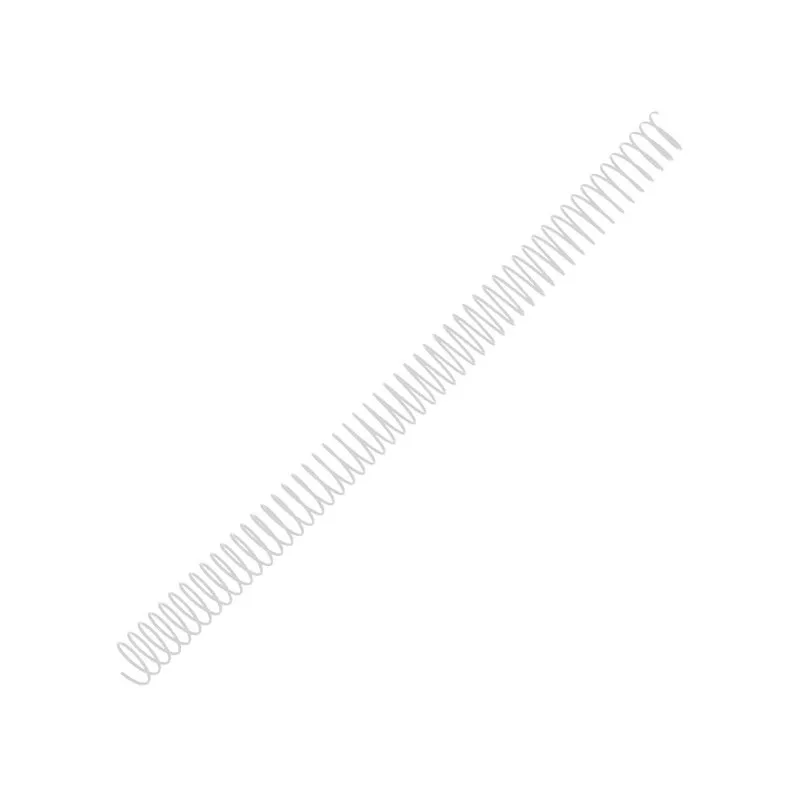 Espirales Metálicas Blancas 18 mm (Pack de 100)