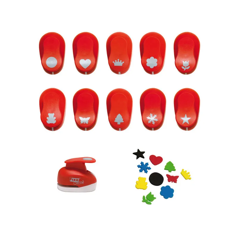 Perforadora de figuras especiales para goma EVA Fixo Kids Corazón
