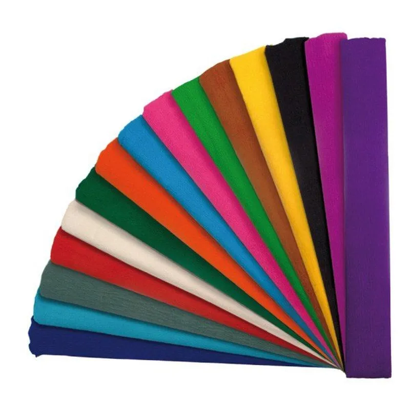 Papel crespón estándar Amarillo