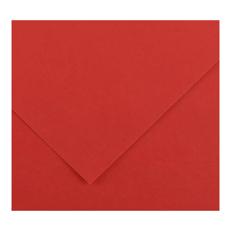 Cartulina de color A4 Iris Canson Roja