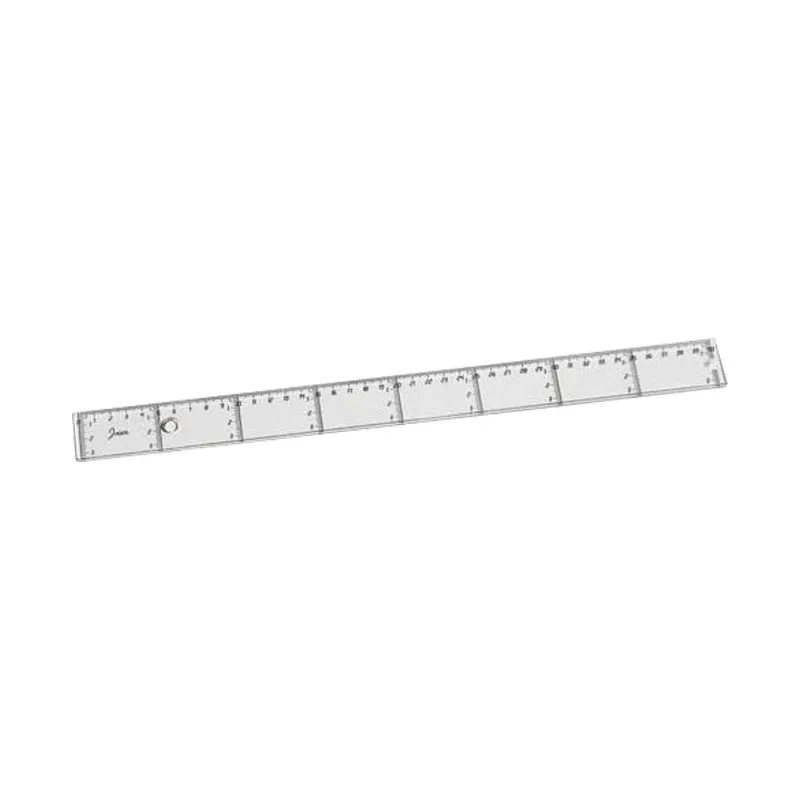 Regla Plana Transparente Faibo 40cm