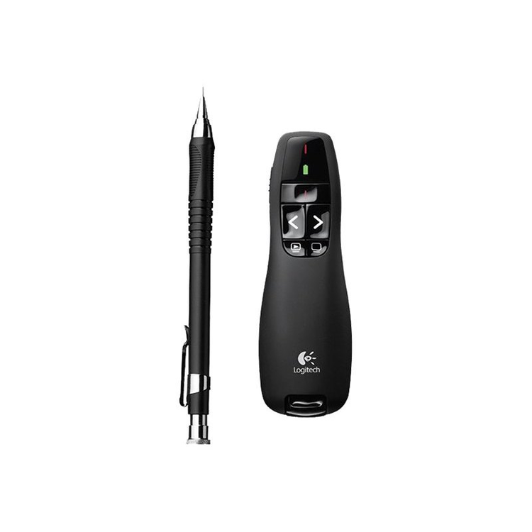 Raton con control remoto para presentaciones Logitech Presenter R400