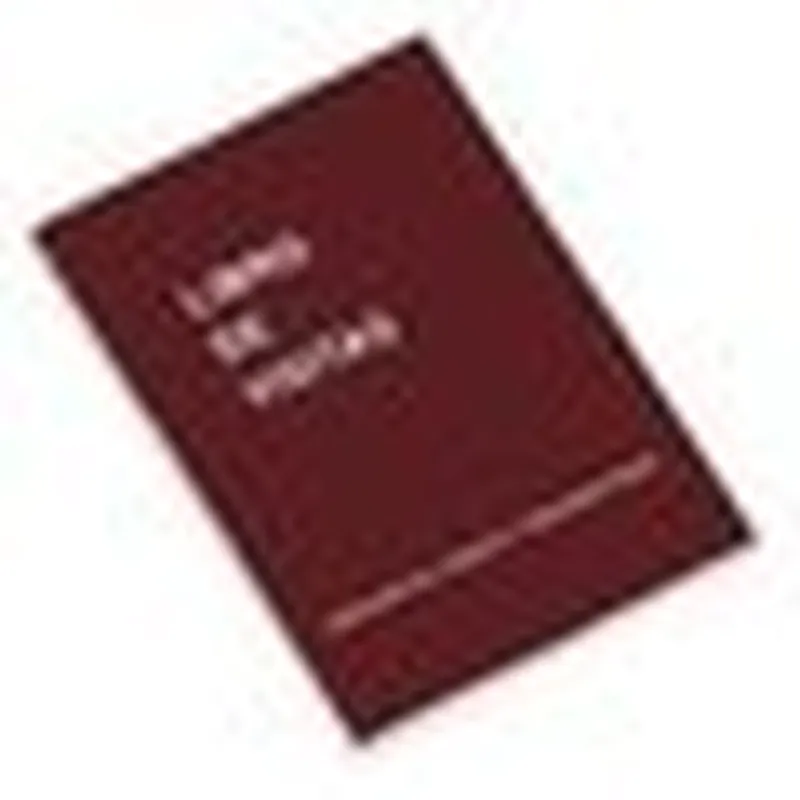 Libro registro de visitas Din a4