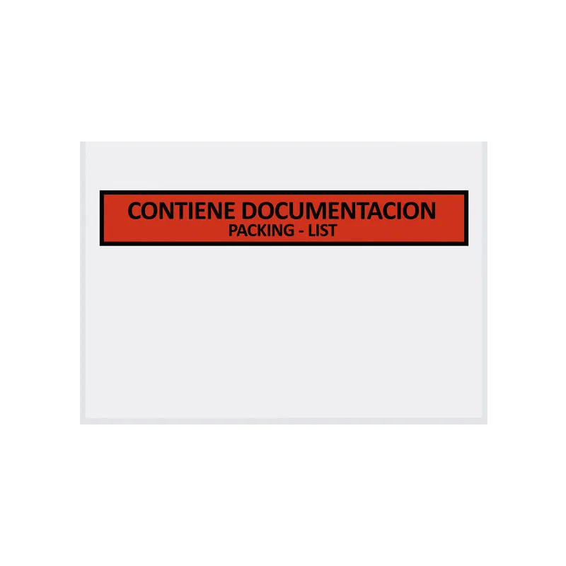 C/250 Sobre adhesivo para packing list 125x110mm