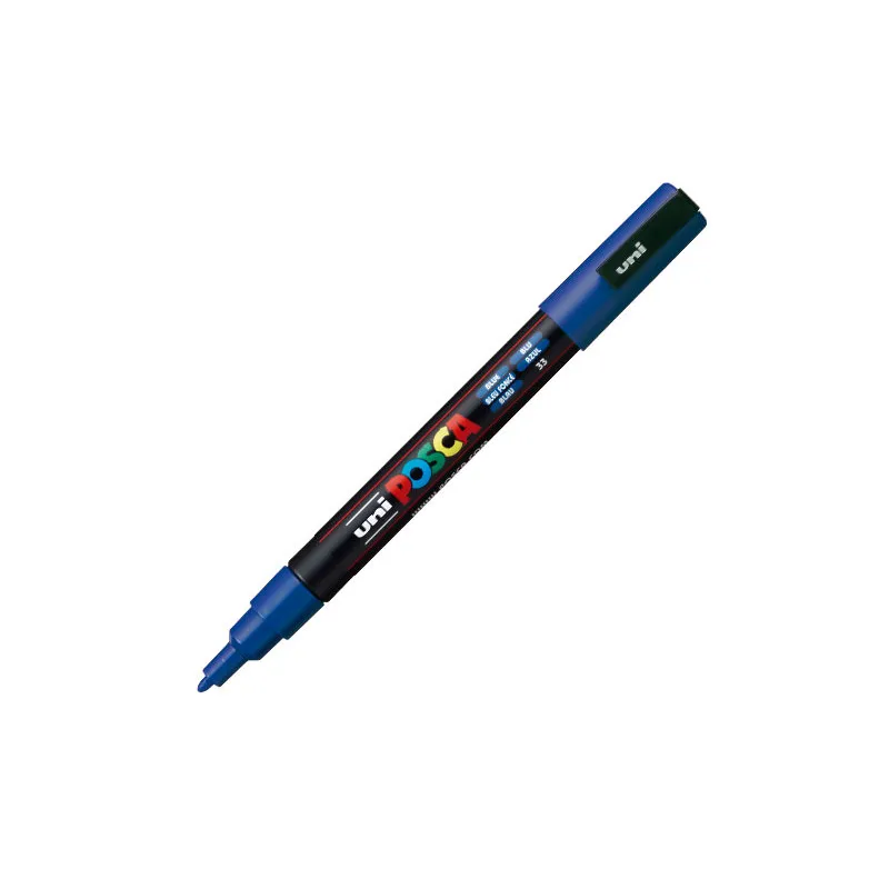 Rotulador No Permanente Posca PC-3M Azul