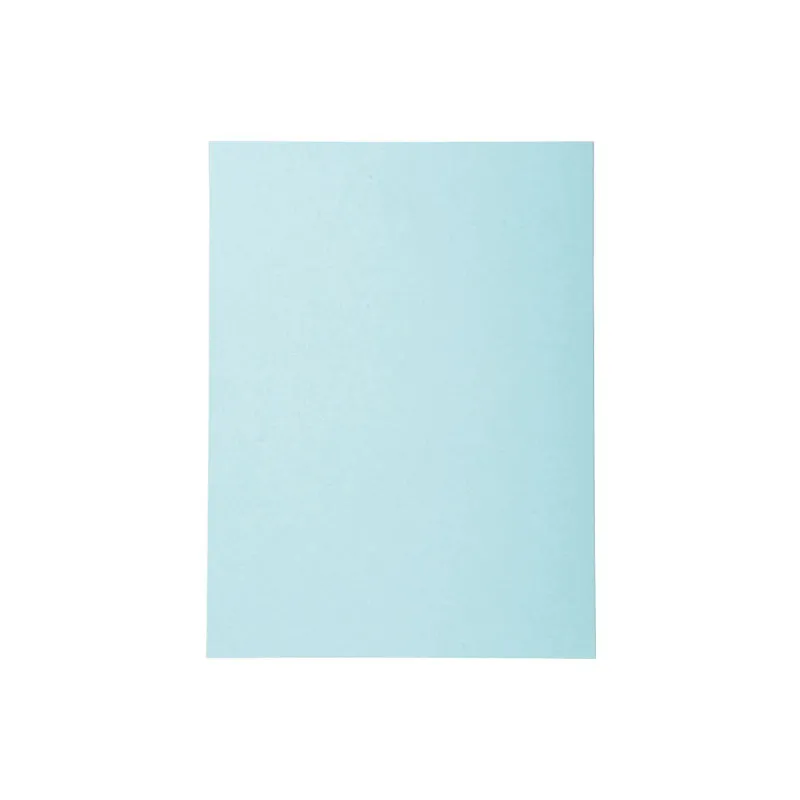 Subcarpeta reciclada Exacompta A4 Azul Claro 170 g (Pack 100 und)