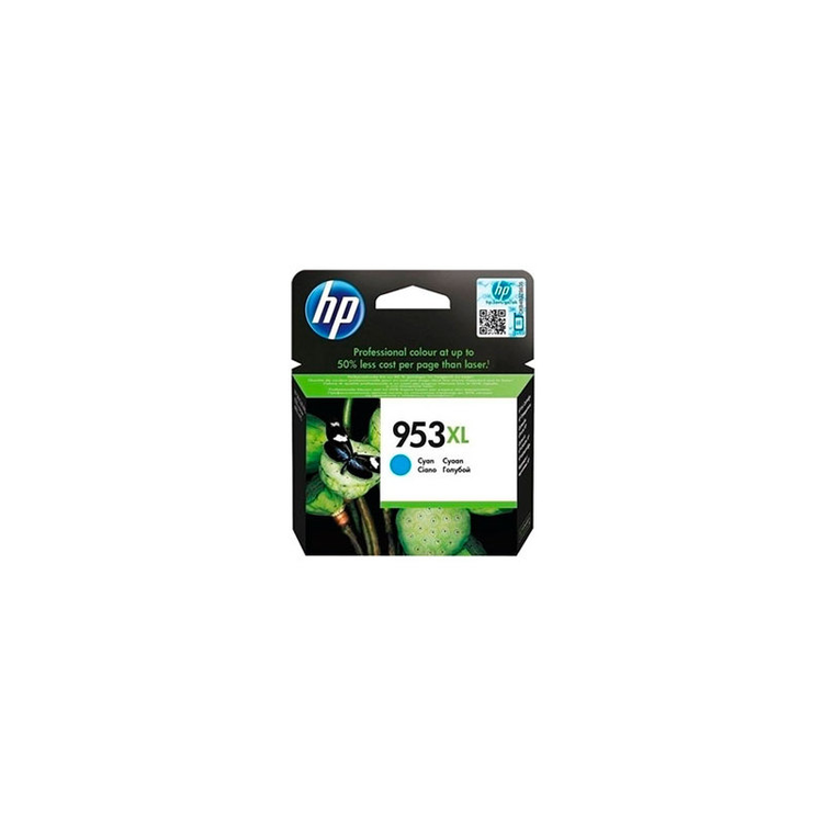 Cartucho inkjet HP 953XL de alta capacidad cian 1600 páginas