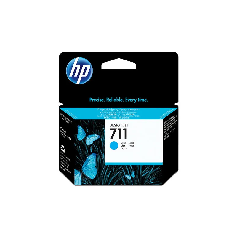 Cartucho inkjet HP 711 Cian 29 ml
