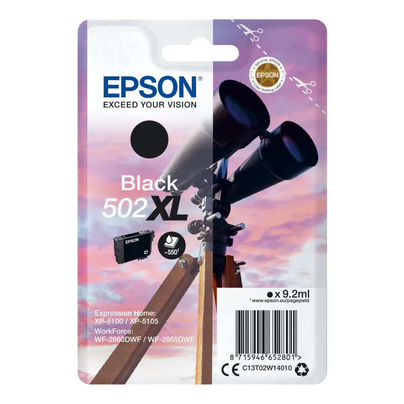 Tinta Epson 502xl Negro