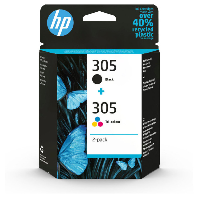 TINTA HP 305 PACK COLOR NEGRO TINTA HP 305 PACK COLOR NEGRO