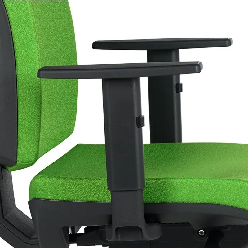 Juego de brazos regulables 1D Eko de PVC para silla operativa (Válido para sillas compatibles)