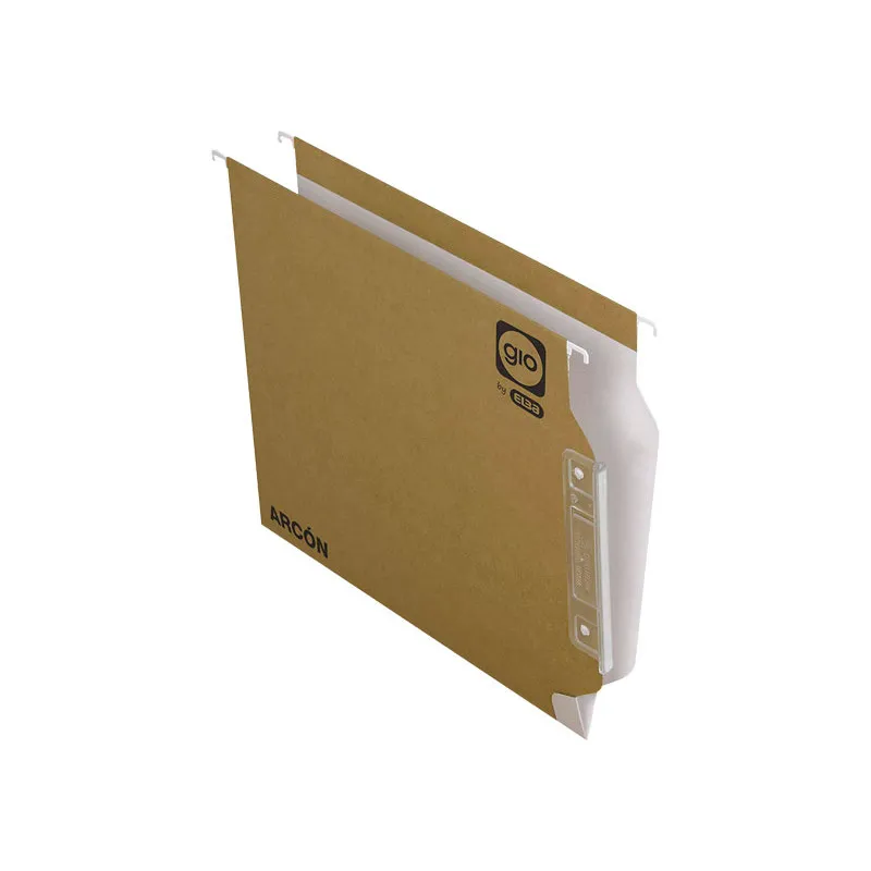 Carpeta colgante con visor lateral varilla metálica Gio by Elba A4