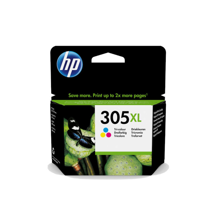 Inkjet original HP 305XL tricolor 200 páginas aprox.