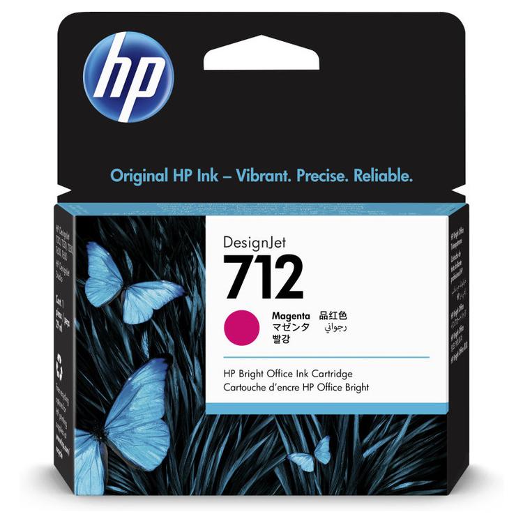 HP DesignJet T200/T600, Cartucho Magenta 712