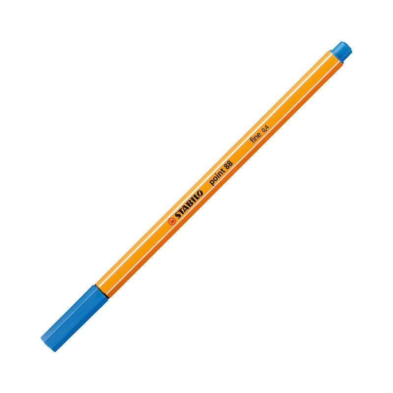 Rotulador punta fibra Stabilo Point 88 Azul ultramar