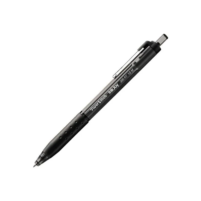 Bolígrafo retráctil Paper Mate Inkjoy 300RT Negro