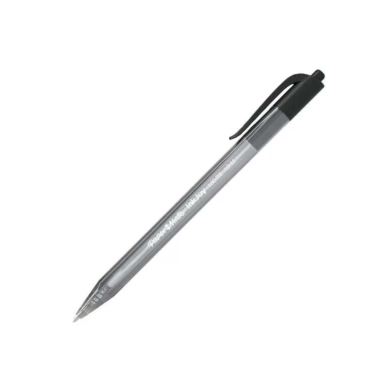 Bolígrafo retráctil Paper Mate Inkjoy 100RT Negro