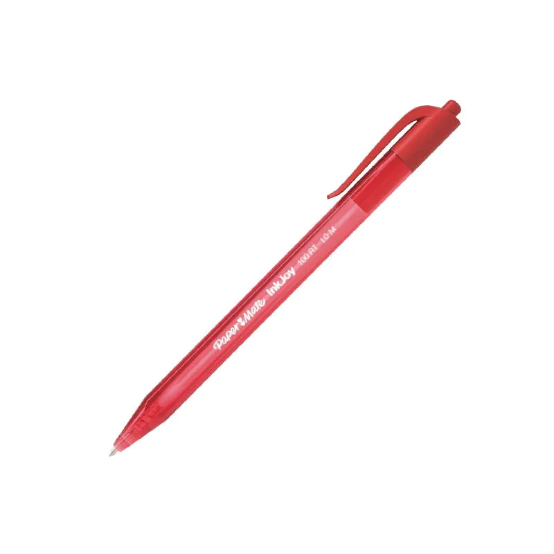 Bolígrafo Retráctil Paper Mate Inkjoy Rojo