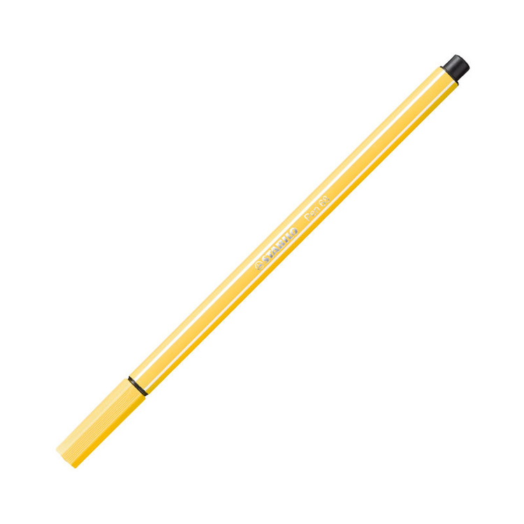 Rotulador punta fibra Stabilo Pen 68 Amarillo