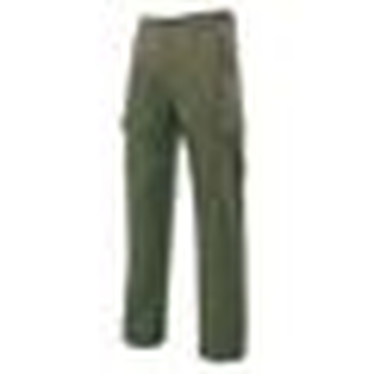 Pantalón multibolsillos verde caza talla L-46