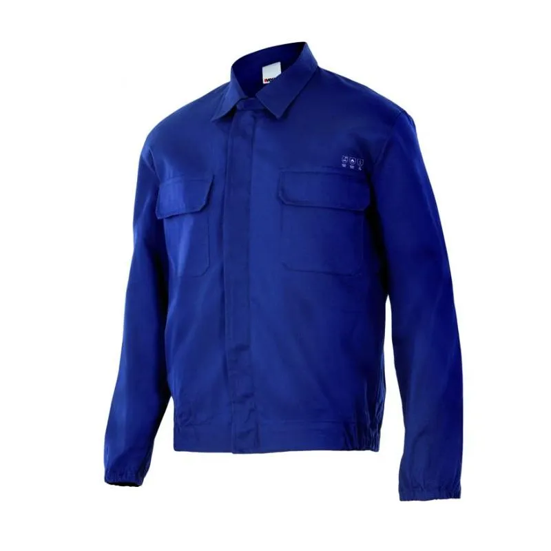 Cazadora Ignífuga talla M azul navy 606003