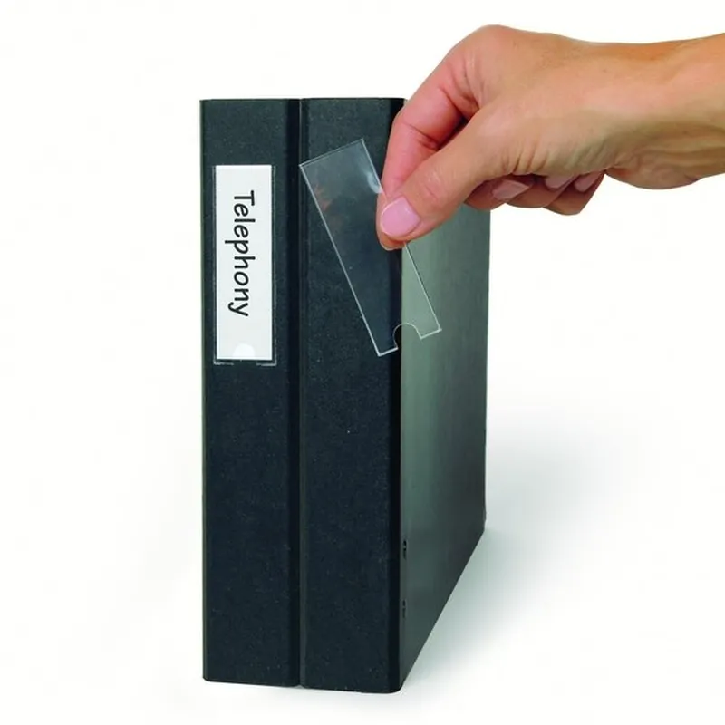 Porta-etiquetas  autoadhesivas 3L 19x75mm
