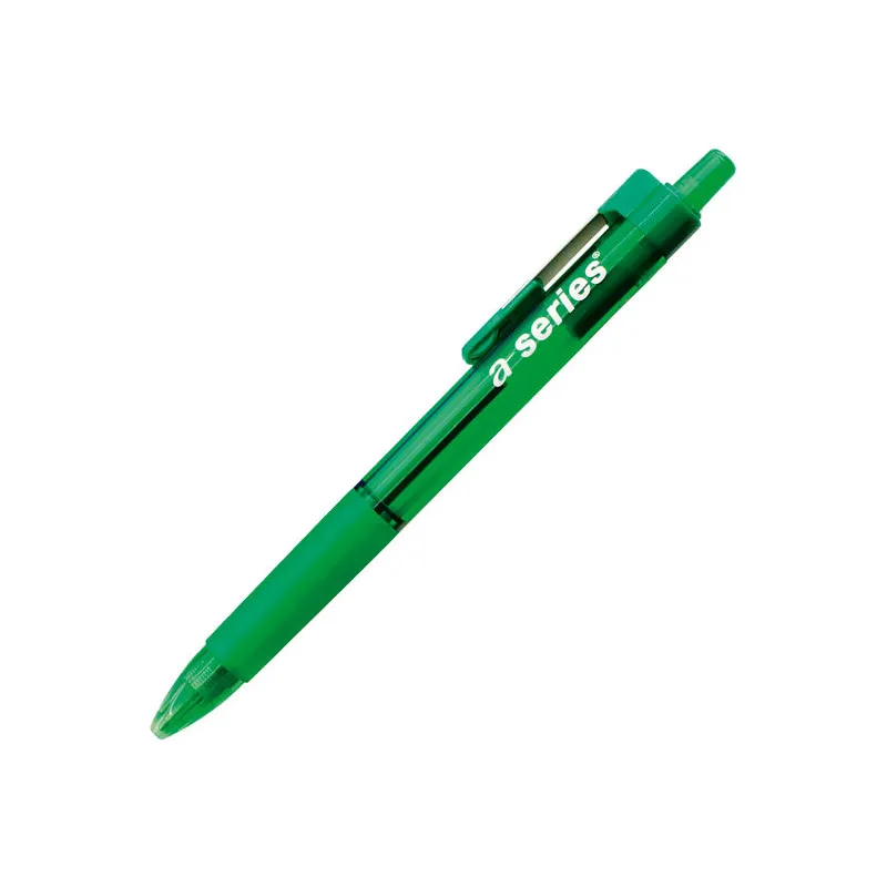 Bolígrafo Retráctil A-Series Verde