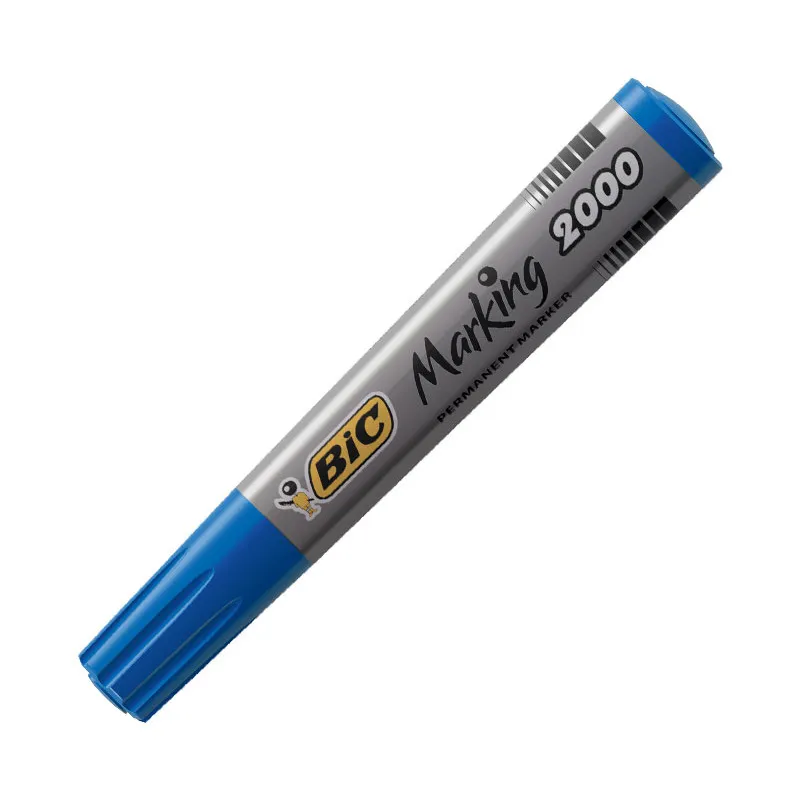 Rotulador permanente punta cónica Bic Marking 2000 Azul
