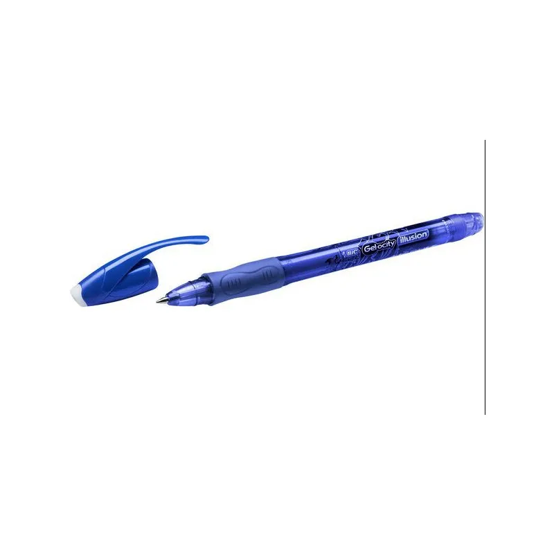 Bolígrafo Roller Gelocity Ilusion Azul punta 0,7mm
