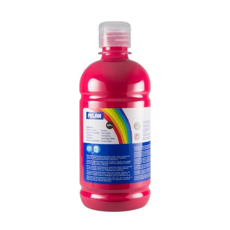 Témpera milan 500ml Magenta