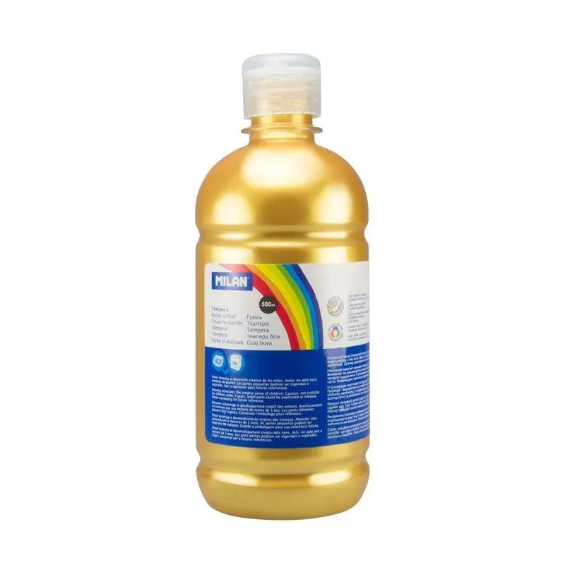 Témpera milan 500ml Oro