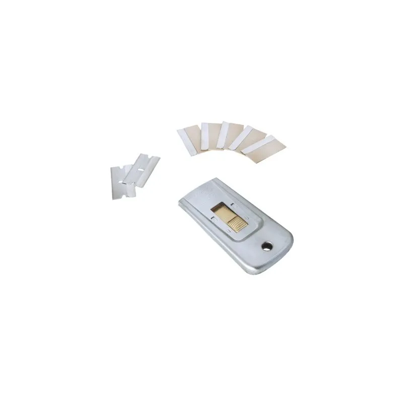 Rascador Bolsillo Metálico Con Cuchilla (4Cm)