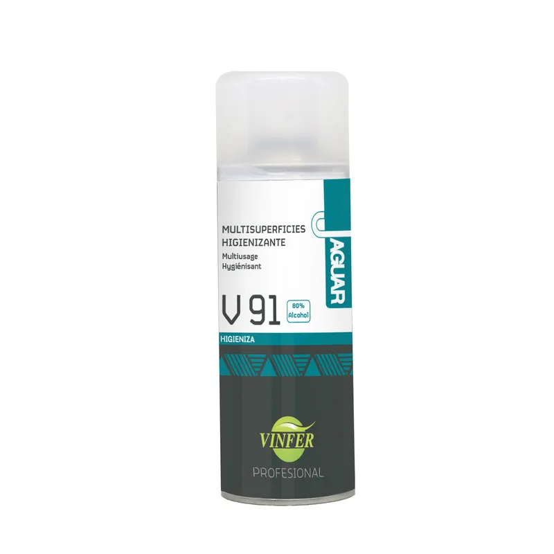 Limpiador Higienizante Jaguar Multisuperficies V91 400ml