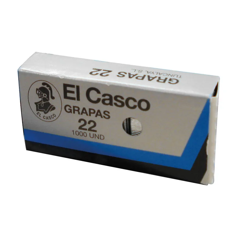 Grapas Galvanizadas El Casco 27 (Caja de 1000)