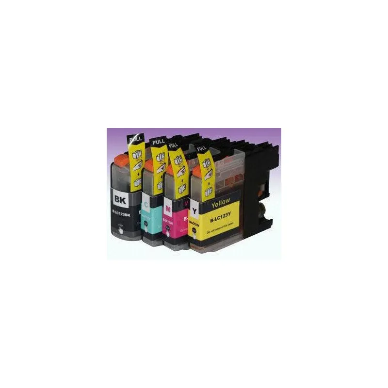 Inkjet compatible Brother LC123 Negro 20ml