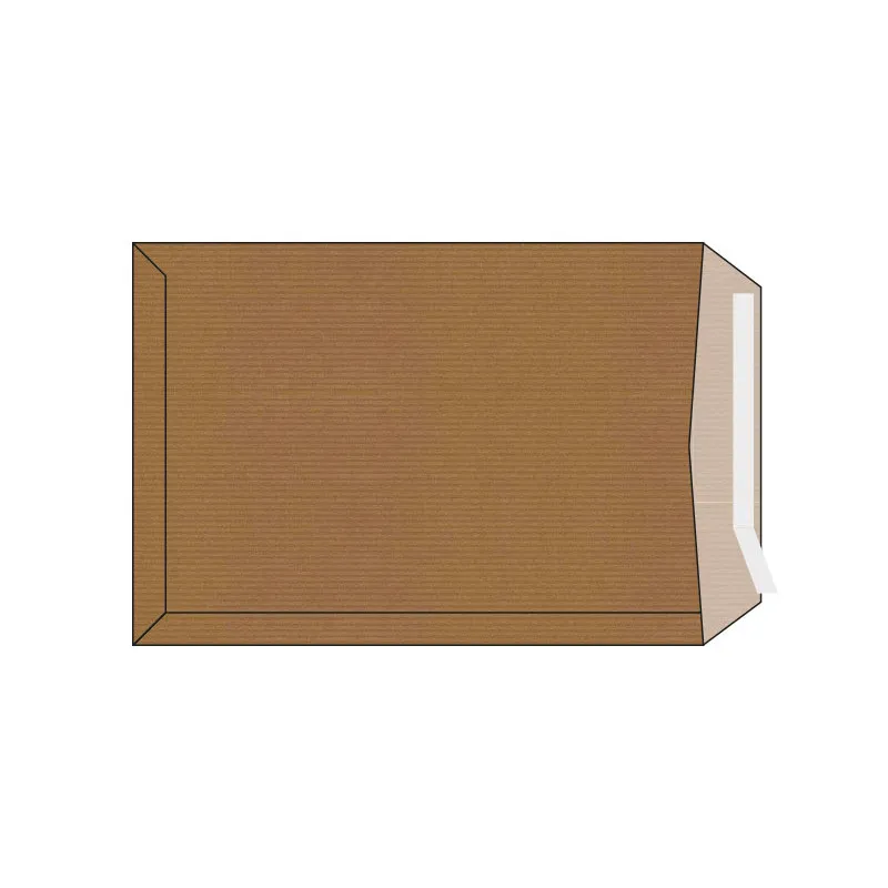 C/250 Bolsas autoadhesivas Din C5 162x229mm Autosam Celulosa caña 85g
