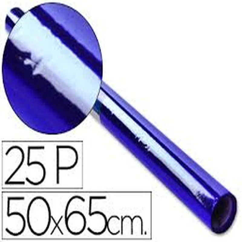 Papel Celofán Azul Precortado 50cm