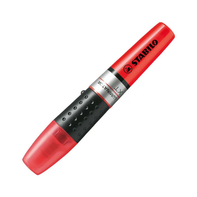 Subrayador Stabilo Luminator Rojo Punta biselada