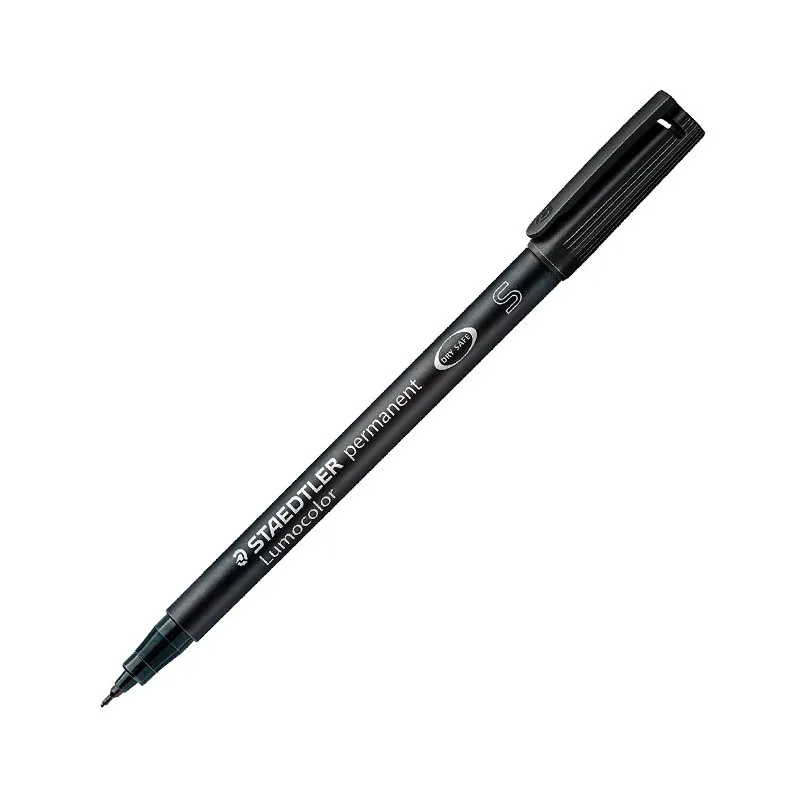 Rotulador Permanente Staedtler lumocolor Negro Superfina