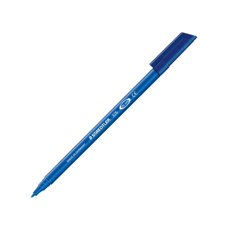 Rotulador Staedtler 326 Azul Punta de fibra