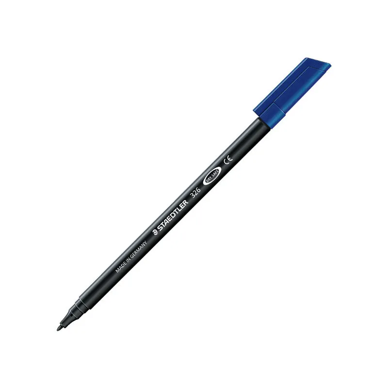 Rotulador Staedtler 326 Negro Punta de fibra