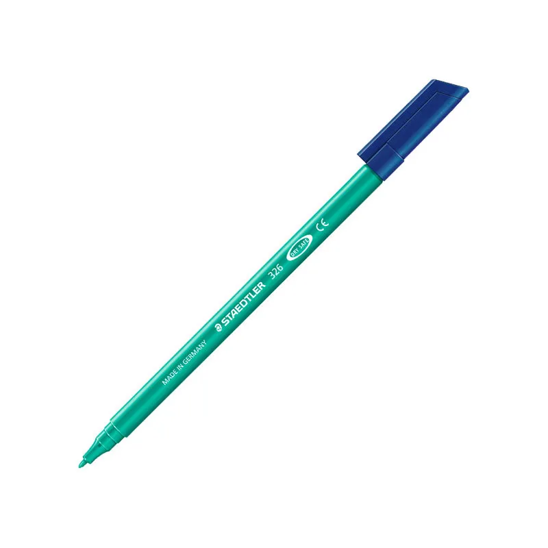 Rotulador Staedtler 326 Verde Punta de fibra